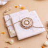 Traditional Gold Fringe Handmade Rakhi