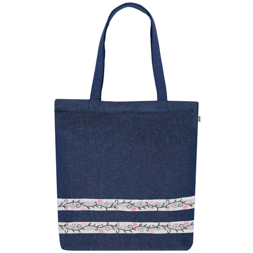 Floral Climber- tote bag