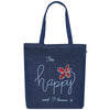 Happy- tote bag