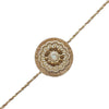 Traditional Gold Fringe Handmade Rakhi
