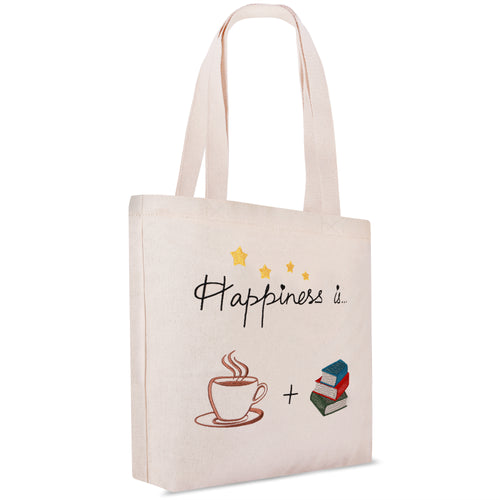 Coffee and Books- tote bag
