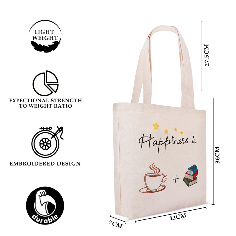 Coffee and Books- tote bag