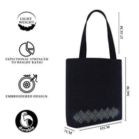 Sparkling Border- tote bag