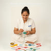 Traditional Gold Fringe Handmade Rakhi