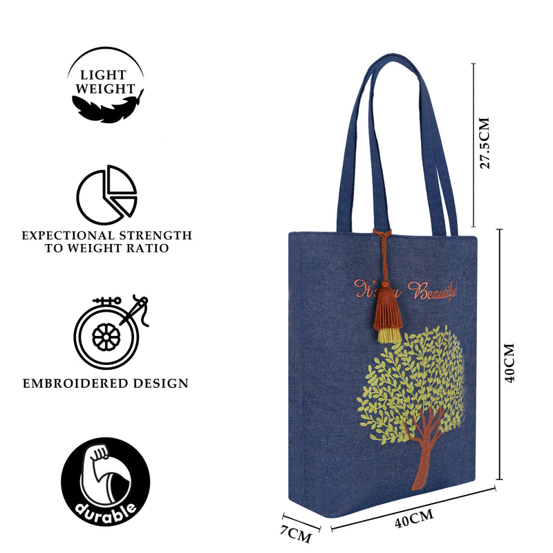 Beauttiful Day- tote bag