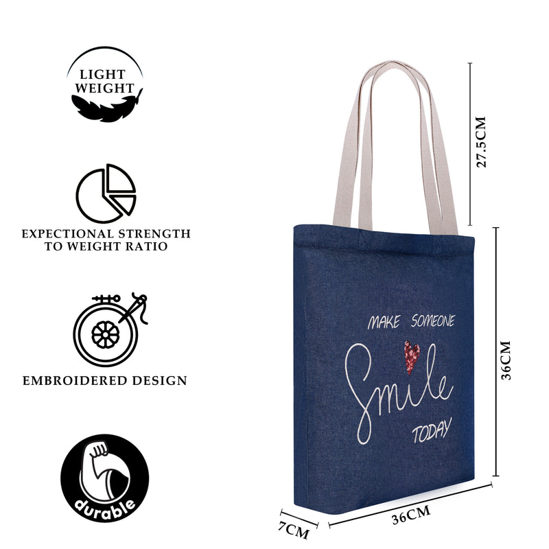 Smile- tote bag