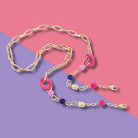 Chain Pink Blue