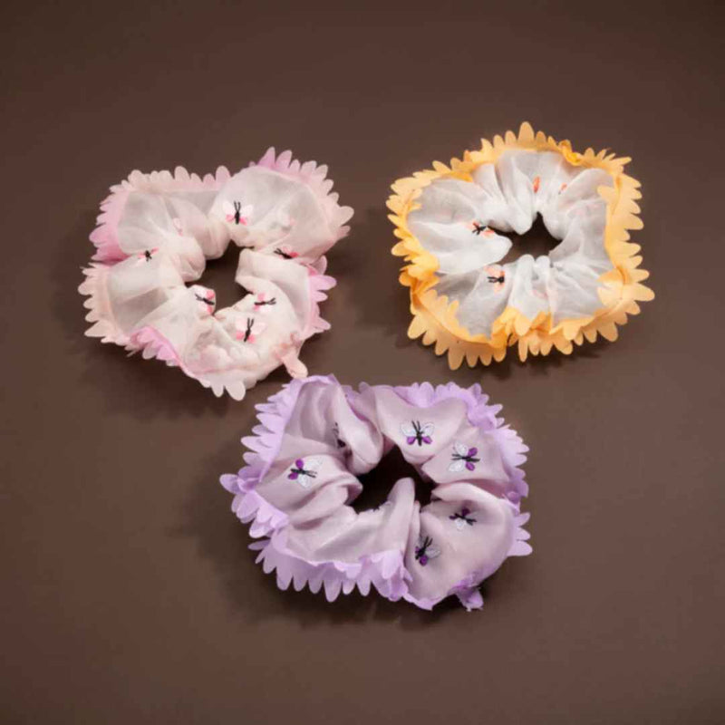 Scrunchies Butterfly S Pack of 3