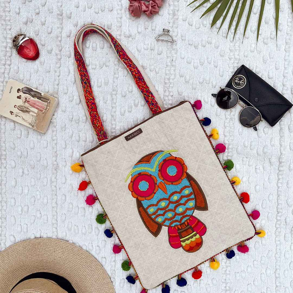 Owl Tote Bag MASQ