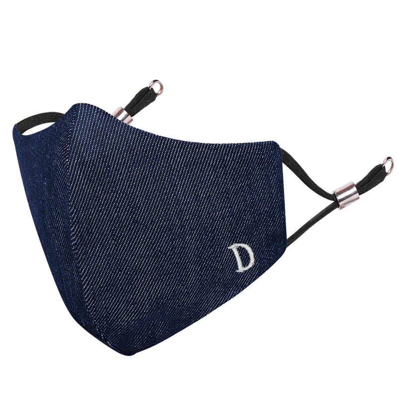 Alphabet D Denim XL