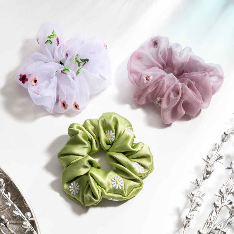 Scrunchies - Blossom - Pack of 3