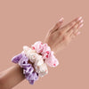 Scrunchie - Heart - Pink