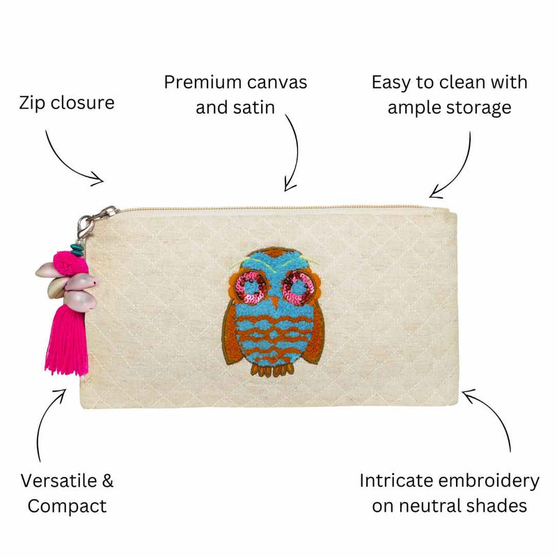 Owl Multi-Purpose Pouch