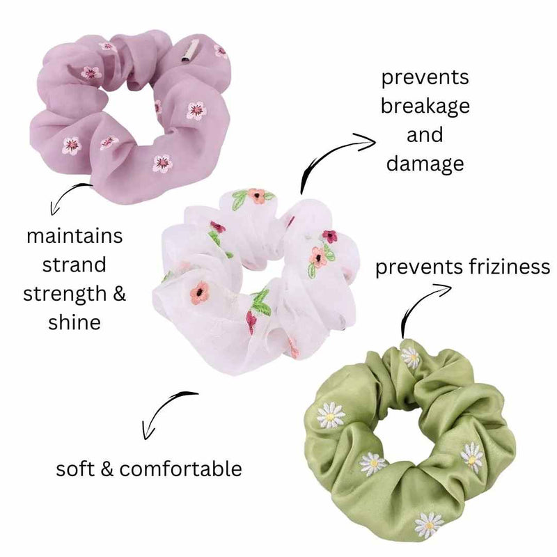 Scrunchies - Blossom - Pack of 3