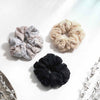 Scrunchie - Beaded Black