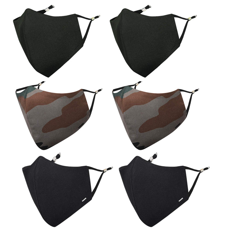 Camouflage Combo XL Pack of 6