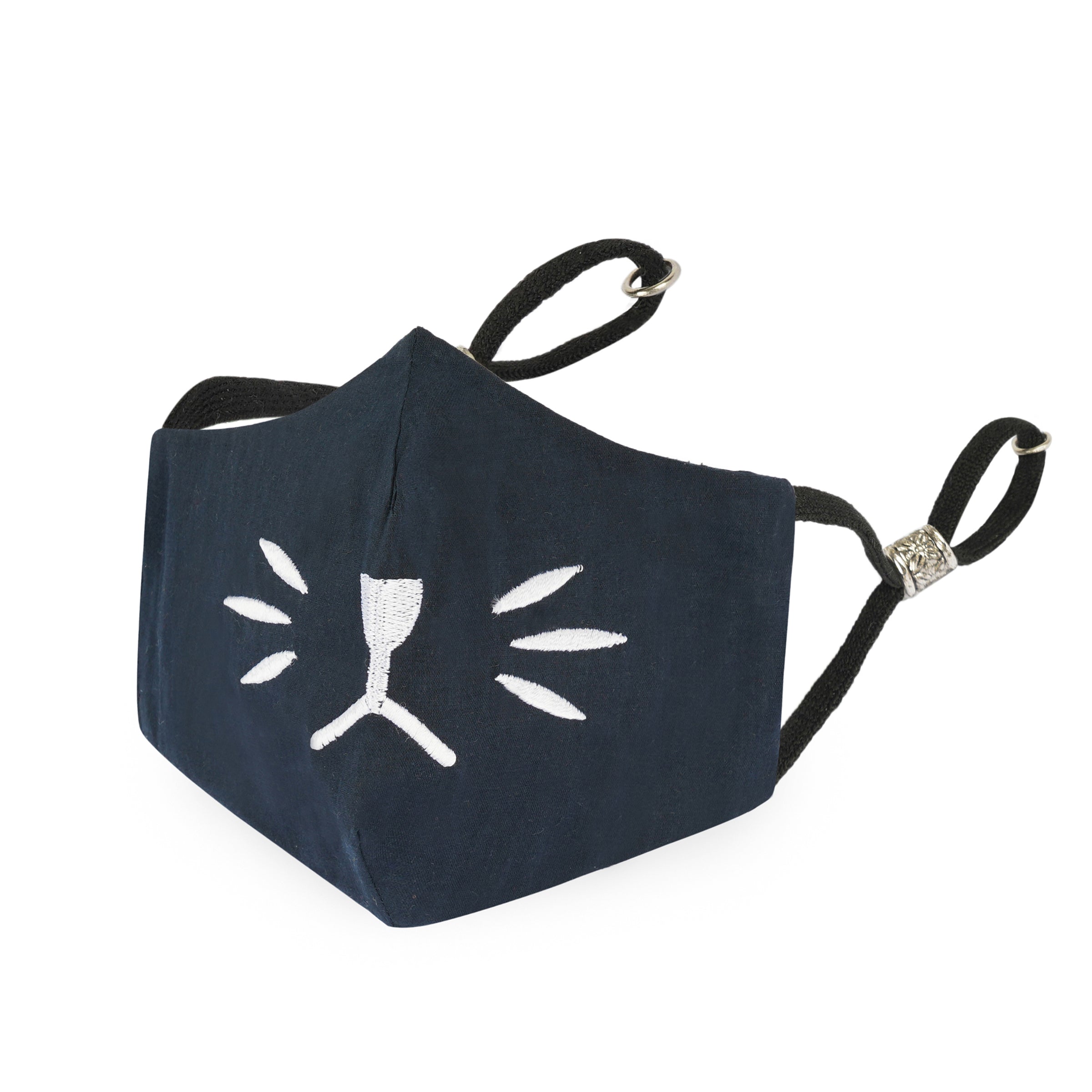 Cat Face Navy S