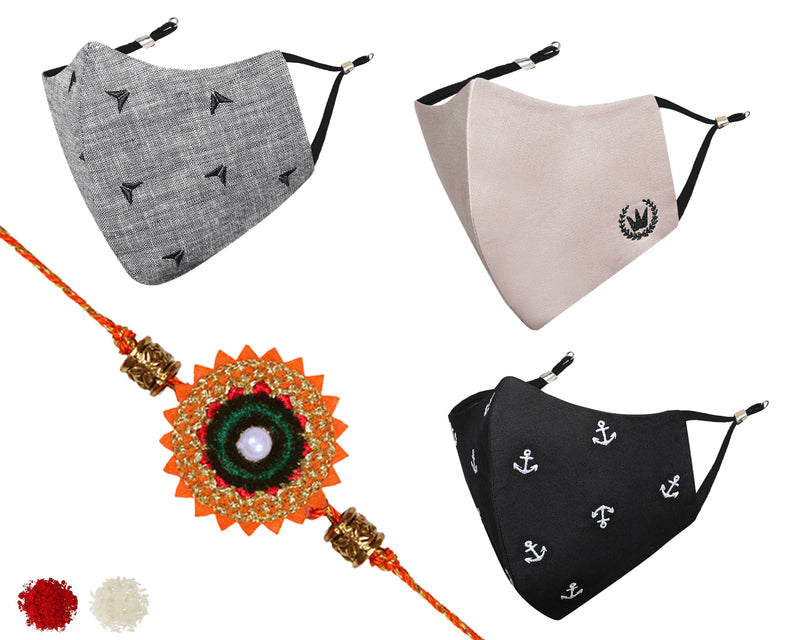 Rakshi, Special & Face Mask Combo L Men's RM-10