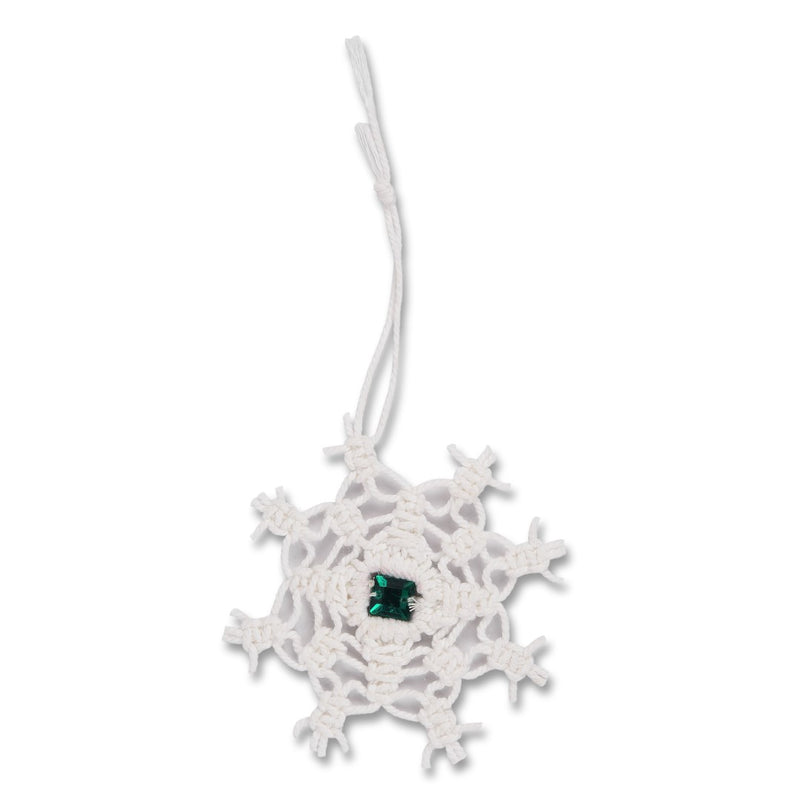 MACRAME SNOWFLAKE (SMALL, PACK OF 3)